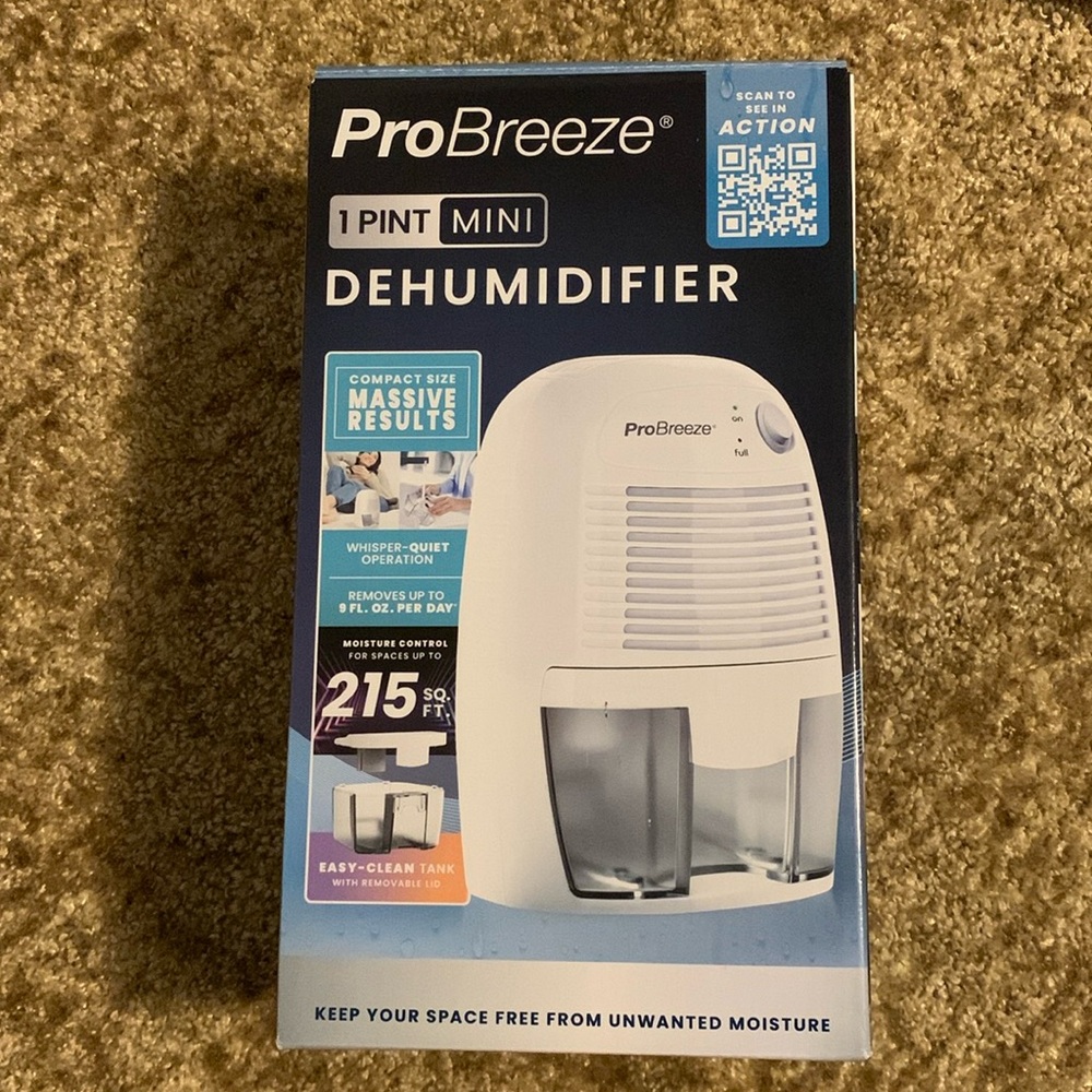 Pro Breeze 1 Pint Mini Dehumidifier